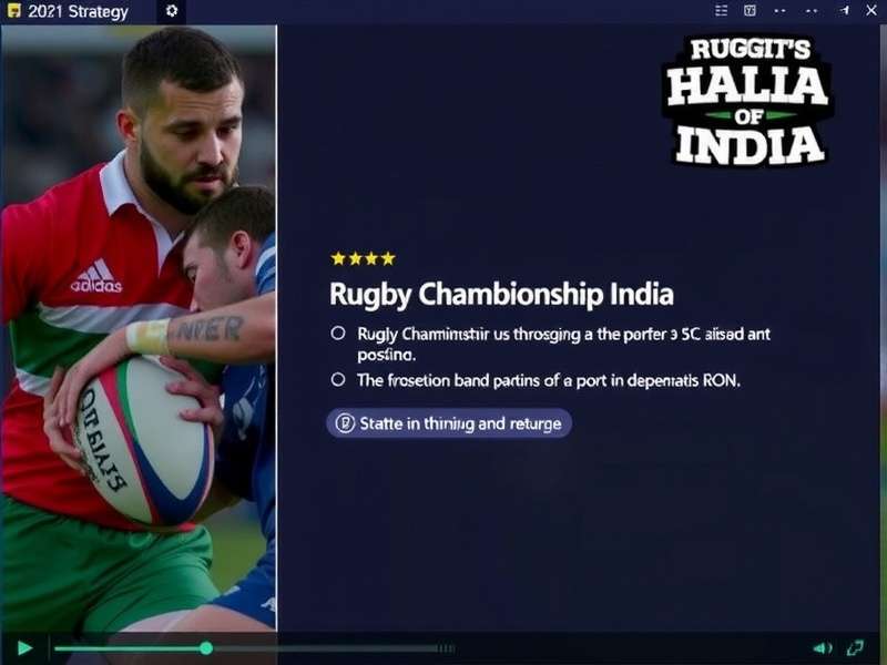 Rugby Championship India Strategy Guide